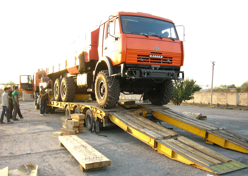 Loading station Alamedin (Bishkek, Kyrgyzstan)