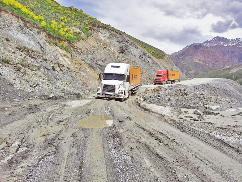 Transportation Bishkek-Sher Khan Bandar (Afghanistan) 