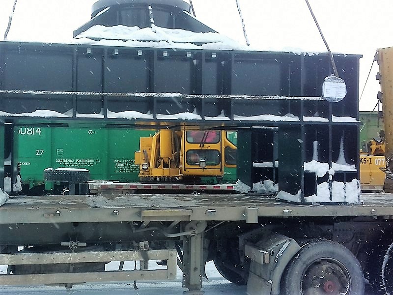 Loading cranes for Rogun HPP